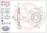 BREMBO Disc frana BREMBO 09.7010. 2X (09.7010.2X)