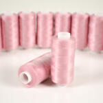 Takoy Poliészter cérna TKY 500 m fáradt rózsaszín színű