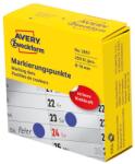 Avery Zweckform Avery öntapadó jelölőpont adagoló dobozban - kék 19 mm (3857)