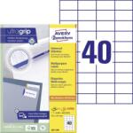Avery Zweckform Avery univerzális címke - fehér 52, 5 x 29, 7 mm (3651-200)