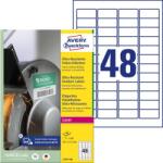 Avery Zweckform Avery ultra ellenálló címke 45, 7 x 21, 2 mm (L7911-40)
