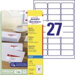 Avery-Zweckform Avery fehér címzés címke C6-os borítékra 63, 5 x 29, 6 mm (J4792-25)