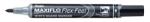 Pentel táblamarker hajlékony hegyű Maxiflo FlexF 1-5 mm - fekete (MWL5SBF-AX)