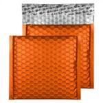 Blake Metallic légpárnás tasak szilikonos MATT CD 165 x 165 mm - narancssárga (MTPO165)