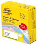 Avery Zweckform Avery univerzális címkék adagoló dobozban 38x14mm - fehér (3831)