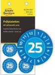 Avery Zweckform Avery időjárásálló öntapadó plakett Vinyl 2025 év-hónapokkal 30mm - kék (6944-2025)