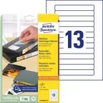 Avery Zweckform Avery visszaszedhető címke videókazetta gerincre 147, 3 x 20 mm (L4746REV-25)