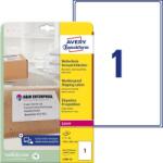 Avery Zweckform Avery fehér időjárásálló csomag címke 199, 6 x 143, 5 mm (L7997-25)