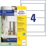 Avery Zweckform Avery környezetbarát iratrendező címke fehér 61 x 192 mm 10 lapos (LR4761-10)