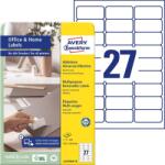 Avery Zweckform Avery univerzális visszaszedhető címke 63, 5 x 29, 6 mm (L4737REV-10)