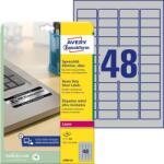 Avery Zweckform Avery ipari ezüst poliészter címke 45, 7 x 21, 2 mm (L6009-20)