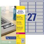 Avery Zweckform Avery ipari ezüst poliészter címke 63, 5 x 29, 6 mm (L6011-20)