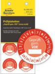Avery-Zweckform Avery eltávolíthatatlan öntapadó plakett "Geprüft gem. VDE" 2024-2029 év Ø 30 mm - piros (6986-2023)