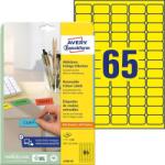 Avery Zweckform Avery univerzális visszaszedhető sárga címke 38, 1 x 21, 2 mm (L4793-20)