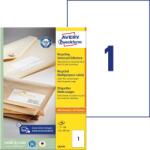 Avery-Zweckform Avery univerzális újrahasznosított címke 210 x 297 mm - fehér 100 ív (LR3478)