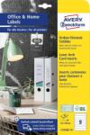 Avery Zweckform Avery mikorperforált iratrendező betétlap 30 x 190 mm 10 lapos (C32266-10)