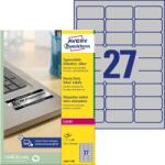 Avery Zweckform Avery ipari ezüst poliészter címke 63, 5 x 29, 6 mm (L6011-100)