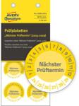 Avery Zweckform Avery eltávolíthatatlan öntapadó plakett "Nächster Prüftermin" 2024-2029 Ø30 mm - sárga (6990-2024)