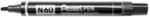 Pentel marker alkoholos vágott hegyű - fekete (N60-AE)