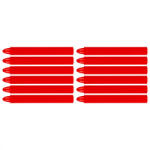 NEO TOOLS Set de autocolante Marker, 12 bucati, rosu (13963)