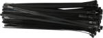 TOYA Legaturi de cablu 7, 6x300 mm 50 buc negru (YT-70675)