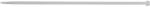 TOYA Legaturi de cablu alb 300 x 7, 6 mm (50 buc/cs) (YT-70631)