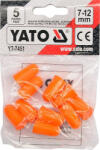 Yato Dopuri de urechi 7-12 mm (5 perechi/cs) (YT-7451)