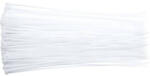 Vorel Legaturi de cablu alb 370x4, 8 mm 100 buc (73886)