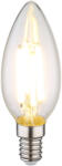 GLOBO 10577K E14 gyertya filament LED fényforrás, 6W, 3000K, 800 lm (10577K)