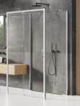 NEW TRENDY Prime cabină de duș 110x90 cm dreptunghiular crom luciu/sticlă transparentă K-0818 (K0818)