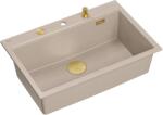 Quadron Marc chiuveta graniteq 76x50 cm bej HQM7650U2_PVDG1 (HQM7650U2PVDG1) Chiuveta