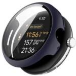 gigapack Google Pixel Watch 3 45mm műanyag sötétkék védőkeret és kijelzővédő üveg (GP-164097)