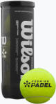 Wilson Premier padel labdák 3 db. sárga