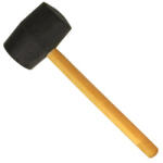  Gumikalapács fa nyéllel 340g (6113283)