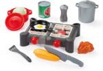 Ecoiffier Bucătărie cu oale și tigaie 100% Chef Écoiffier cu ou și puișor 14 piese de la 18 luni (ECO2549) Bucatarie copii