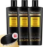 TRESemmé Lamellar Shine Sampon 3x400ml + Ajándék TRESemmé fésű