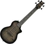 Ortega Guitars NEO-BS-TGB Transparent Grey Burst Basszus ukulele