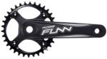 Funn Ridge Solo Comp integrált tengelyes MTB hajtómű, 36T, 1x10-11s, , 175 mm, középcsapággyal, fekete