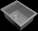 Gamma Decor 3850, 1 rekeszes gránit mosogató 380x500x207 mm, szürke, GMA-ZLE000163 (GMA-ZLE000163)