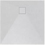 Erga Oldaf, SMC négyzet alakú zuhanytálca 80 x 80 cm, fehér matt, ERG-GMA-OL-8080 (ERG-GMA-OL-8080)
