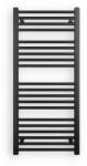 Erga Puerto, fűtőelem 1100x500 mm, 475W, fekete matt, ERG-LAV-GRZE-BK-50110 (ERG-LAV-GRZE-BK-50110)