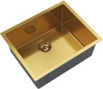 Gamma Gamma, 1 rekeszes rozsdamentes acél mosogató 540x440x210 mm, arany matt, GMA-S5444-GD (GMA-S5444-GD)