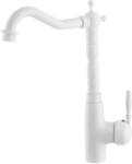 Gamma Retro 3, magas mosogató csaptelep, fehér, GMA-BROK3-WH (GMA-BROK3-WH)