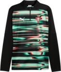 PUMA Portugal Pre-match Quarter-Zip Top Men Hosszú ujjú póló 779545-18 Méret M 779545-18