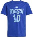 adidas Gyerek szabadidő rövid ujjú pólók adidas Y MESSI N&N G T K kék JJ1417 - 140 cm