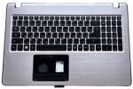 Acer Aspire F5-573 F5-573G háttérvilágítással (backlit) ezüst (silver) burkolattal (topcase) magyar (HU) laptop/notebook billentyűzet gyári