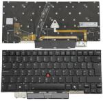 Lenovo Thinkpad X1 Carbon 10 11 Gen series háttérvilágítással (backlit) fekete magyar (HU) laptop/notebook billentyűzet gyári