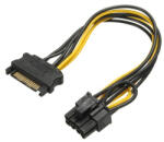 HOPE R Cablu de alimentare SATA 15pin la PCIEx 8pin, lungime 20cm, HOPE R (CBSTPX80618HPR)