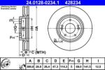 ATE Disc frana fata Hyundai I30, KIA Cee' d ATE 24.0128-0234.1 (24.0128-0234.1)