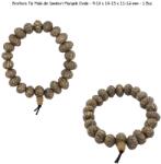  Bratara Tip Mala din Samburi Margele Ovale - 9-10 x 14-15 x 11-12 mm - 1 Buc